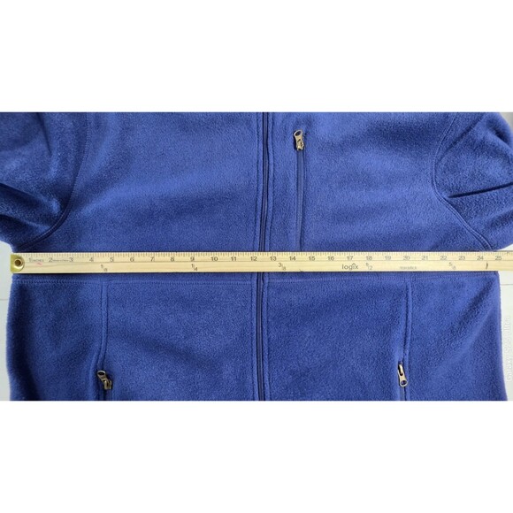 Stanley Fleece Royal Blue Full Zip Performance Jacket Mens Size XL Drawstring - Picture 8 of 14